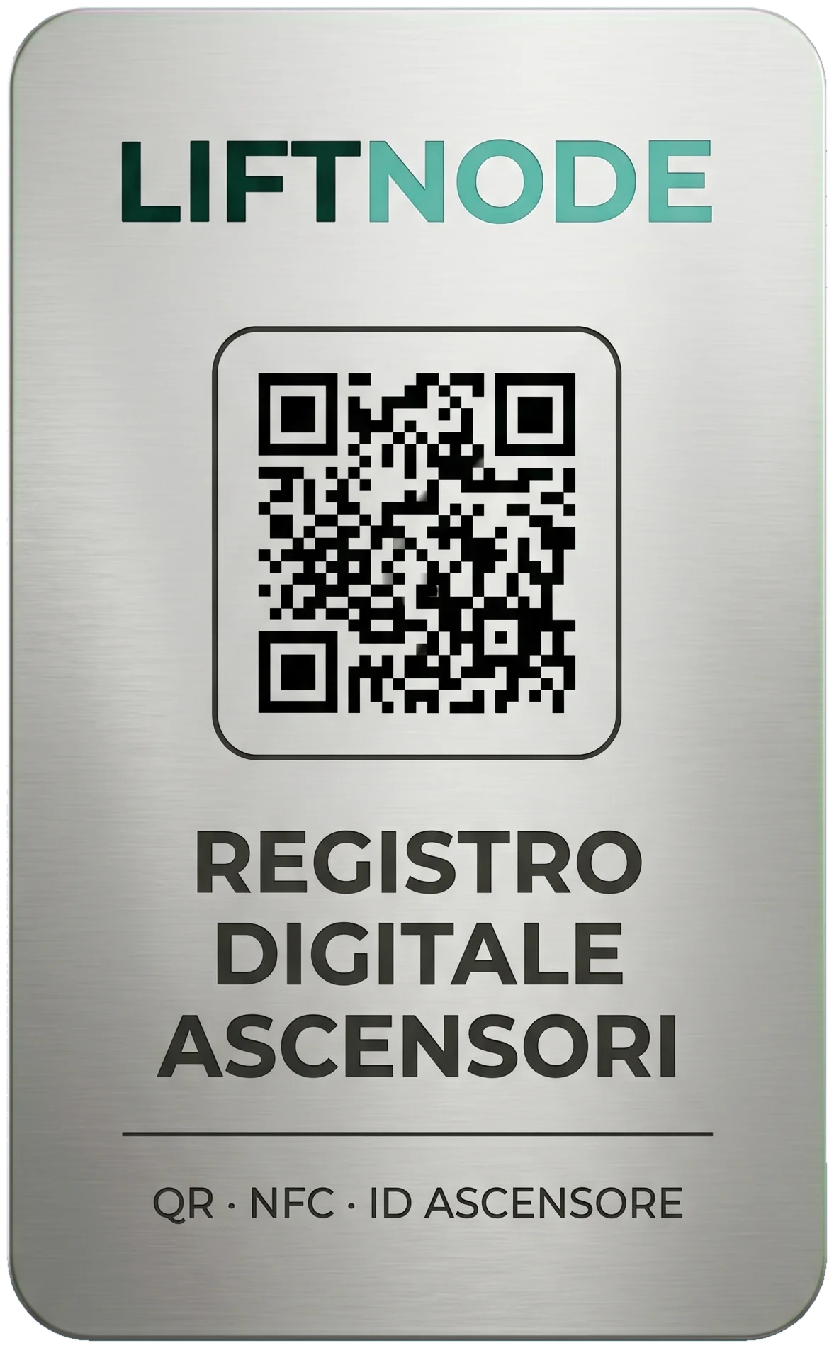 Targa digitale LIFTNODE